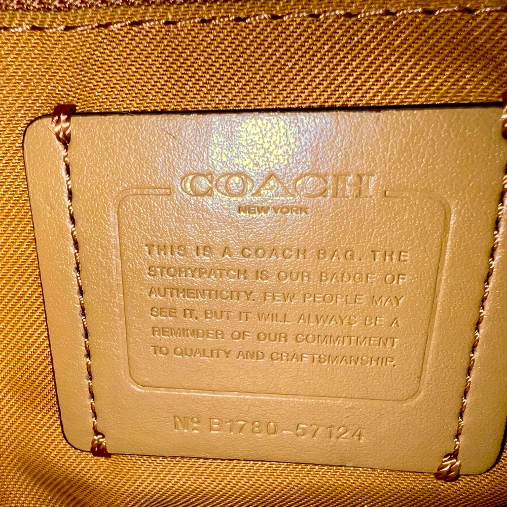 Coach bag in brown